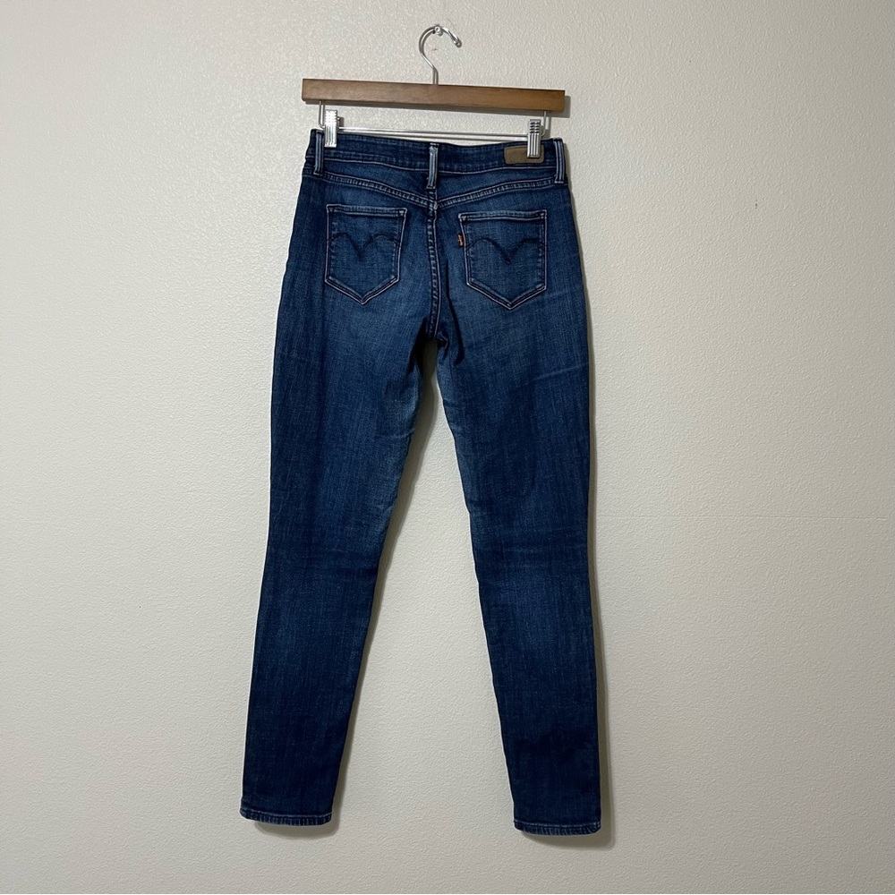 Levi's Women's Skinny Jeans - Dark Blue Bold Curve Size6/28
